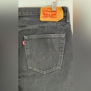 Levi’s 501 Black Men’s Jeans 36wx30L Straight Leg Regular Fit Classic